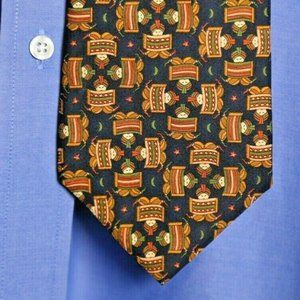 Aladdin Magic Carpet_SALVATORE FERRAGAMO Silk Tie